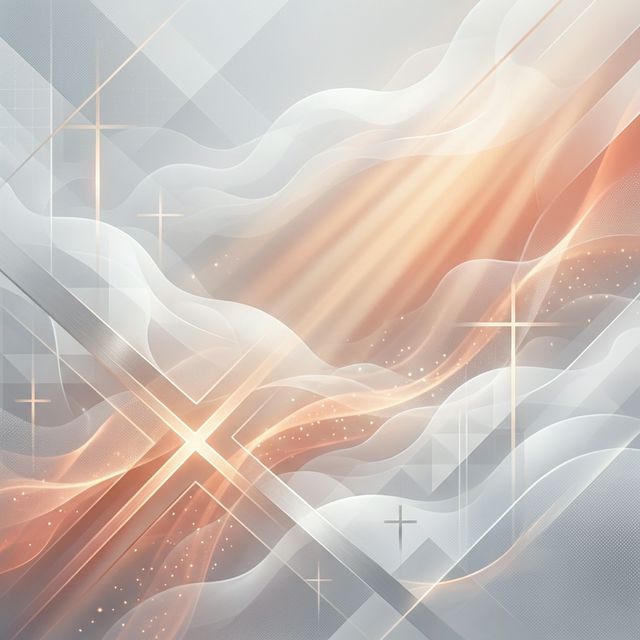 Abstract Christian Background